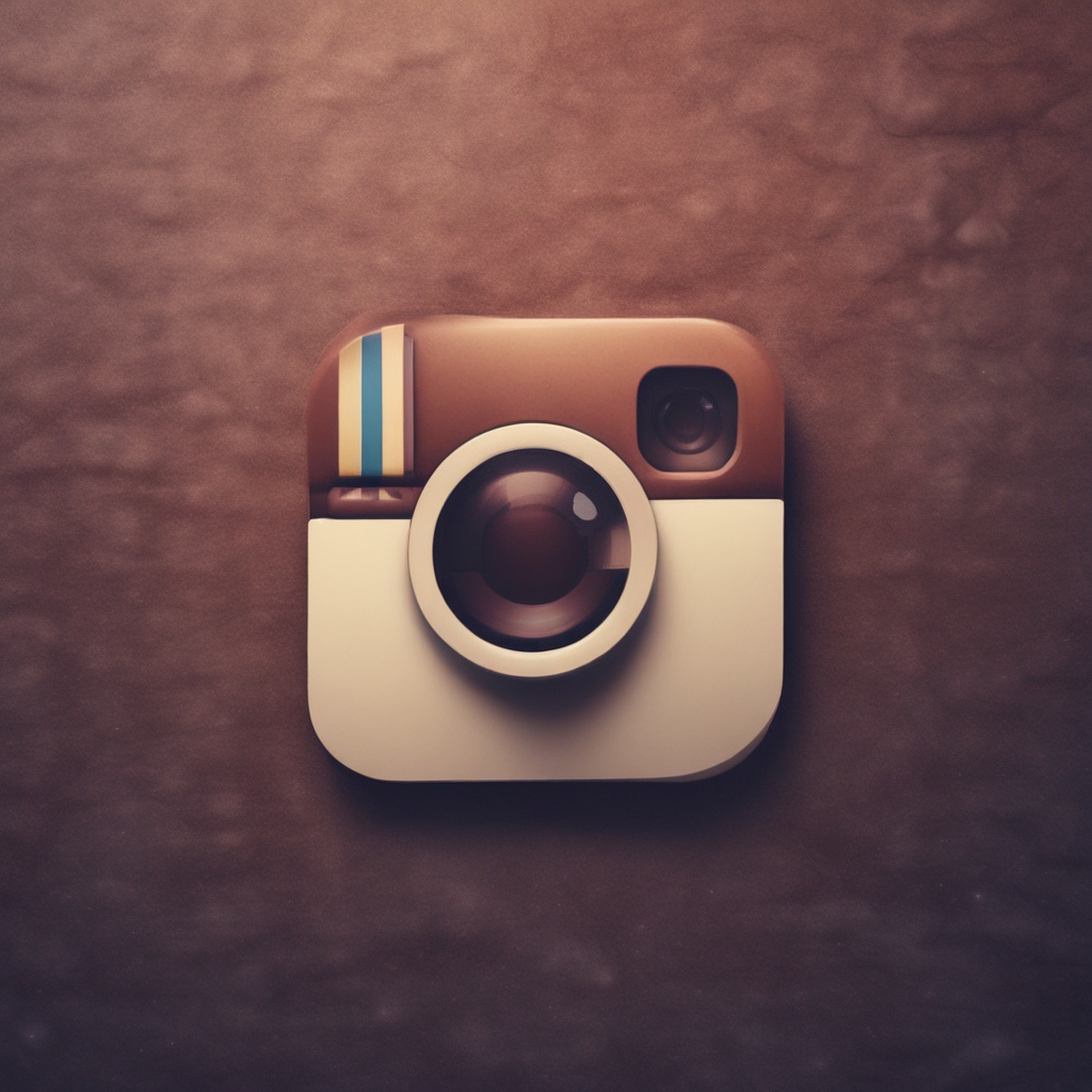 Zoomed-in Instagram icon