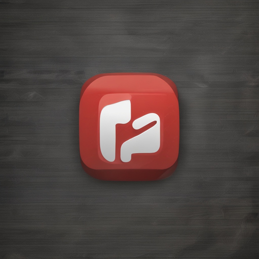 Zoomed-in YouTube icon